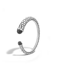 John Hardy | Kick Cuff With Black Sapphire | Lyst