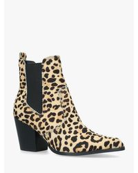 steve madden leopard ankle boots