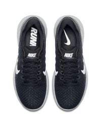 Nike Lunarglide 9 Women's Running Shoes in Black/White/Grey (Black) - Lyst