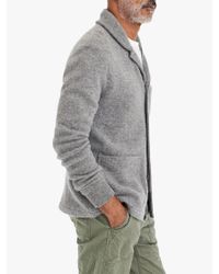 chore jacket in brushed lambswool