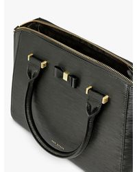 Ted baker daryyl leather best sale tote bag