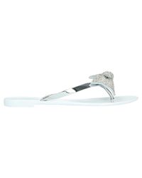 carvela jelly flip flops