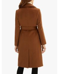 jaeger wool wrap coat
