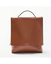 john lewis leather ruckensacark
