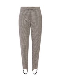 Burberry Checked Stirrup Pants | Lyst UK