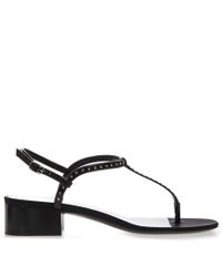 celine black sandals
