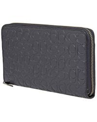 coach mens travel wallet