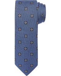 Jos. A. Bank Blue 1905 Collection Floral Dot Tie for men