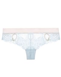 Heidi Klum Intimates | Blue Zoe Thong | Lyst