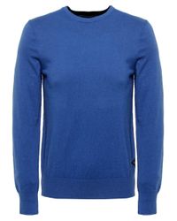 Paul Smith Blue Crew Neck Jumper for men