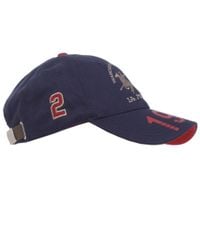 La Martina Blue Heritage Logo Cap for men