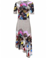 Preen By Thornton Bregazzi Gray Rey Dress