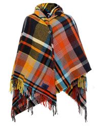 Vivienne Westwood Orange Tartan Cape