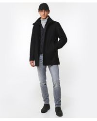 BOSS by Hugo Boss Cashmere Wool Coxtan9 Coat Colour: Black for Men - Lyst