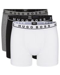Hugo Boss trunk (3-pack), kobalt, navy en antraciet, Boss Bodywear-