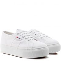 superga sneakers platform