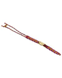 Lucy Folk - Multicolor Yellow Gold Stoney Taco Friendship Band - Lyst