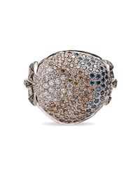 Madstone Metallic Poseidon Diamond Ring