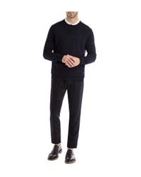 Bottega Veneta Blue Navy Crewneck Sweater for men