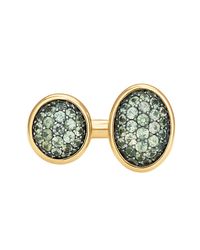 VRAM Jewelry | Multicolor 2tau Green Sapphire Ring | Lyst