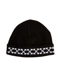 Off-White c/o Virgil Abloh Black Arrow Beanie for men