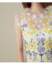karen millen garden party mini dress