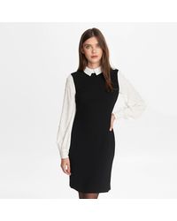 Jumper dress with pearls Clearance