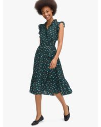 Kate Spade Blackberry Ruffle Wrap Dress ...