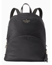 karissa nylon quilted large backpack