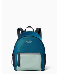 kate spade light blue backpack
