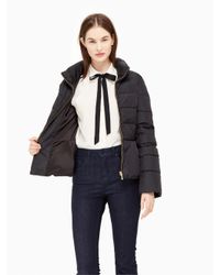 Kate spade peplum puffer jacket Clearance