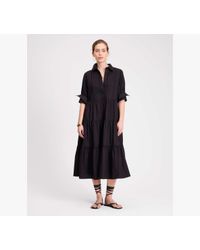 Kate Spade Whimsical Garden Belted Shirt Dress in Pink | Lyst