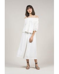 Apiece Apart - White Margarita Off The Shoulder - Lyst