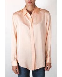 Acne - Pink Patti Bamboo Button Down - Lyst