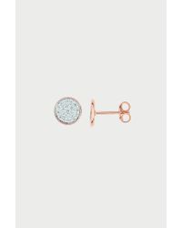 Ginette NY - Multicolor Round Sequin Diamonds Studs - Lyst