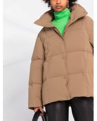 Stand Studio Synthetic Sally Puffer Jacket in Olive (Green) | Lyst