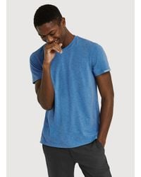 Kit and Ace - Blue Ace V Tee for Men - Lyst
