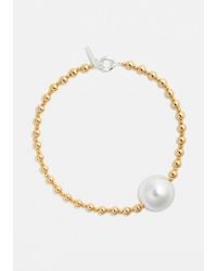 PEARL OCTOPUSS.Y Metallic Firenze Pearl Necklace