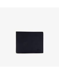 men's classic petit piqué six card wallet