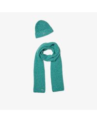 Echarpe LACOSTE bleu - 12149691