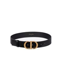 Dior Cinturon 30 Montaigne Heb Cd in Black | Lyst