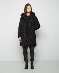 Hope Synthetic Down Coat in Black - Lyst