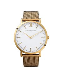 Larsson & Jennings White Lugano 40mm Watch for men
