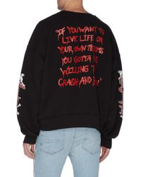 amiri motley crue sweatshirt
