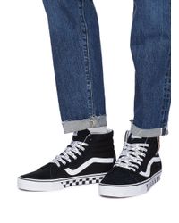 tiger checkerboard vans