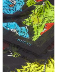 gucci scarf rainbow