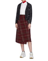 acne asymmetrical skirt
