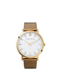 Larsson & Jennings White Lugano 40mm Watch for men