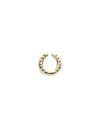Loquet London | Metallic 18k Yellow Gold Horseshoe Charm - Protection | Lyst