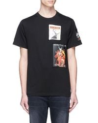 Haculla | Black 'gallery' Poster Patch T-shirt for Men | Lyst